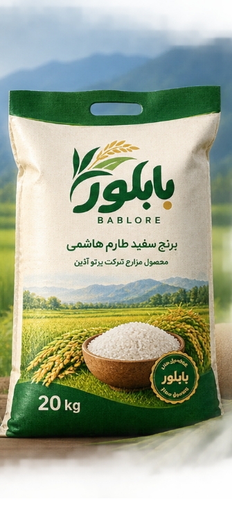برنج طارم بسته بندی 20 کیلویی