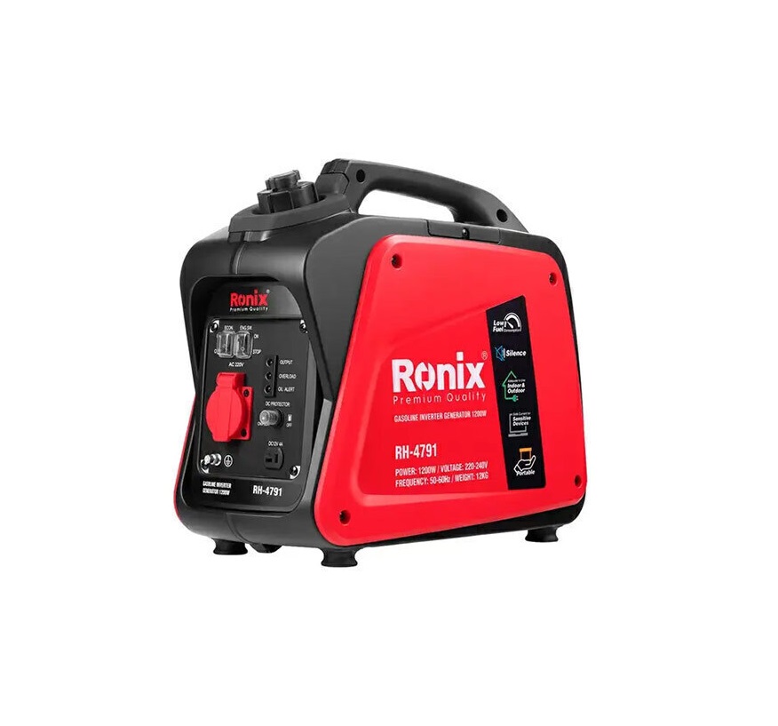 موتور برق بنزینی سایلنت 1200 وات رونیکس مدل RH 4791
