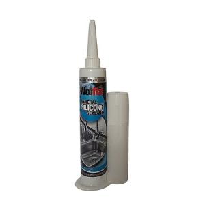 چسب سیلیکون آکواریوم ولفیکس (Wolfix) مدل سُرنگی وزن 100 گرم - 1